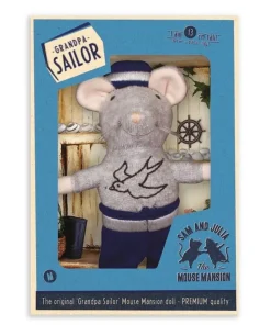 Het Muizenhuis Knuffelmuis Grandpa Sailor