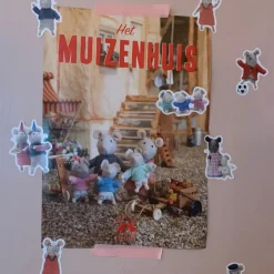 Het Muizenhuis Stickervel Muizen