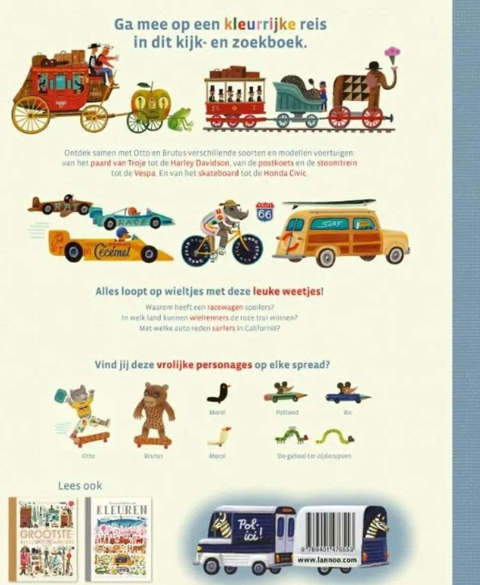 Het vrolijkste en grootste boek van alle voertuigen