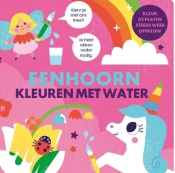 Image Books Kleuren met Water Eenhoorn