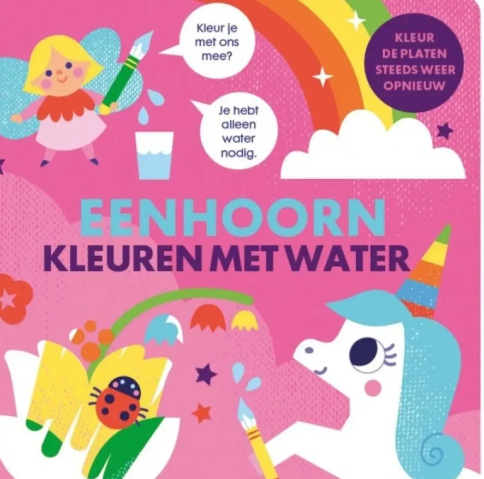 Image Books Kleuren met Water Eenhoorn
