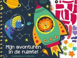 Image Books Sticker op Nummer Mijn Avonturen in de Ruimte