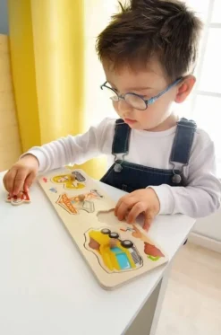 Inlegpuzzel Op de werf