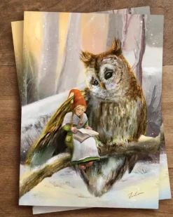 Iris Esther Postkaart A Winter's Tale