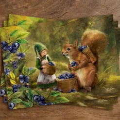 Iris Esther Postkaart Blueberry Hill