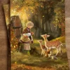Iris Esther Postkaart Deer Delights