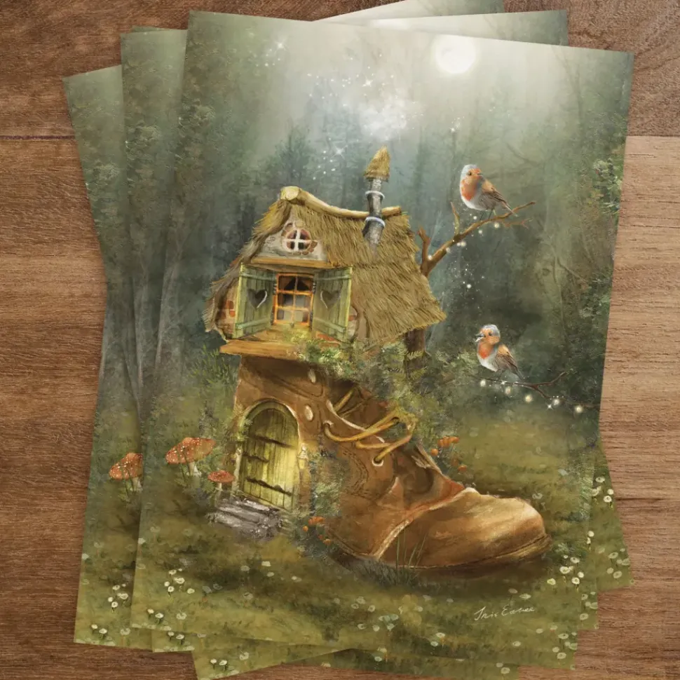 Iris Esther Postkaart Home Sweet Home