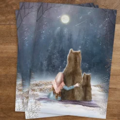 Iris Esther Postkaart Sound of Snow