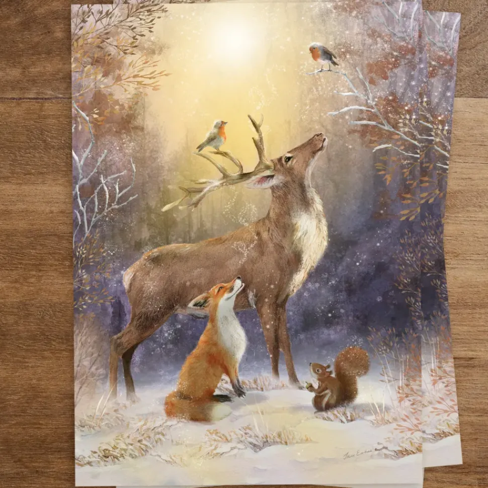 Iris Esther Postkaart Winter Wonders
