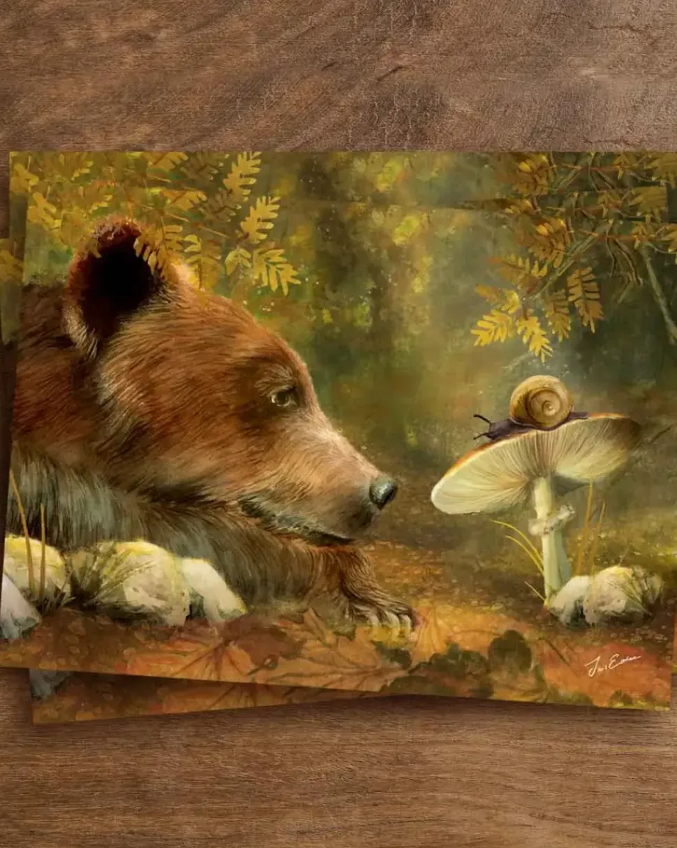 Iris Esther Postkaart Wonderment