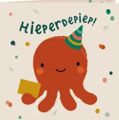 Kaart met envelop Hieperdepiep octo