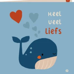 Kaart met envelop Walvis