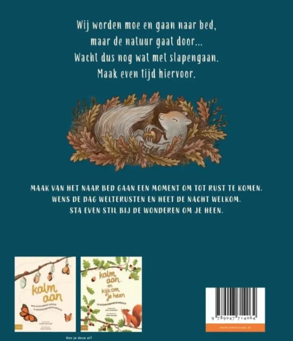 Kalm aan ... en slaap zacht