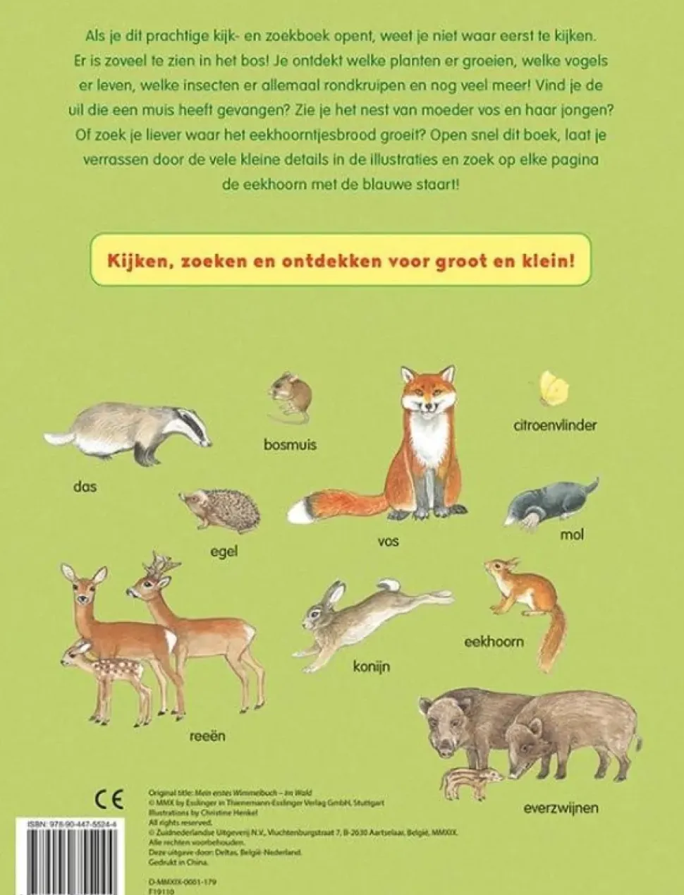 Kijk- en zoekboek - In het bos