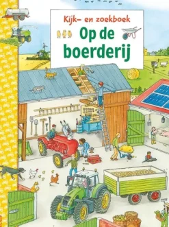 Kijk- en zoekboek - Op de boerderij