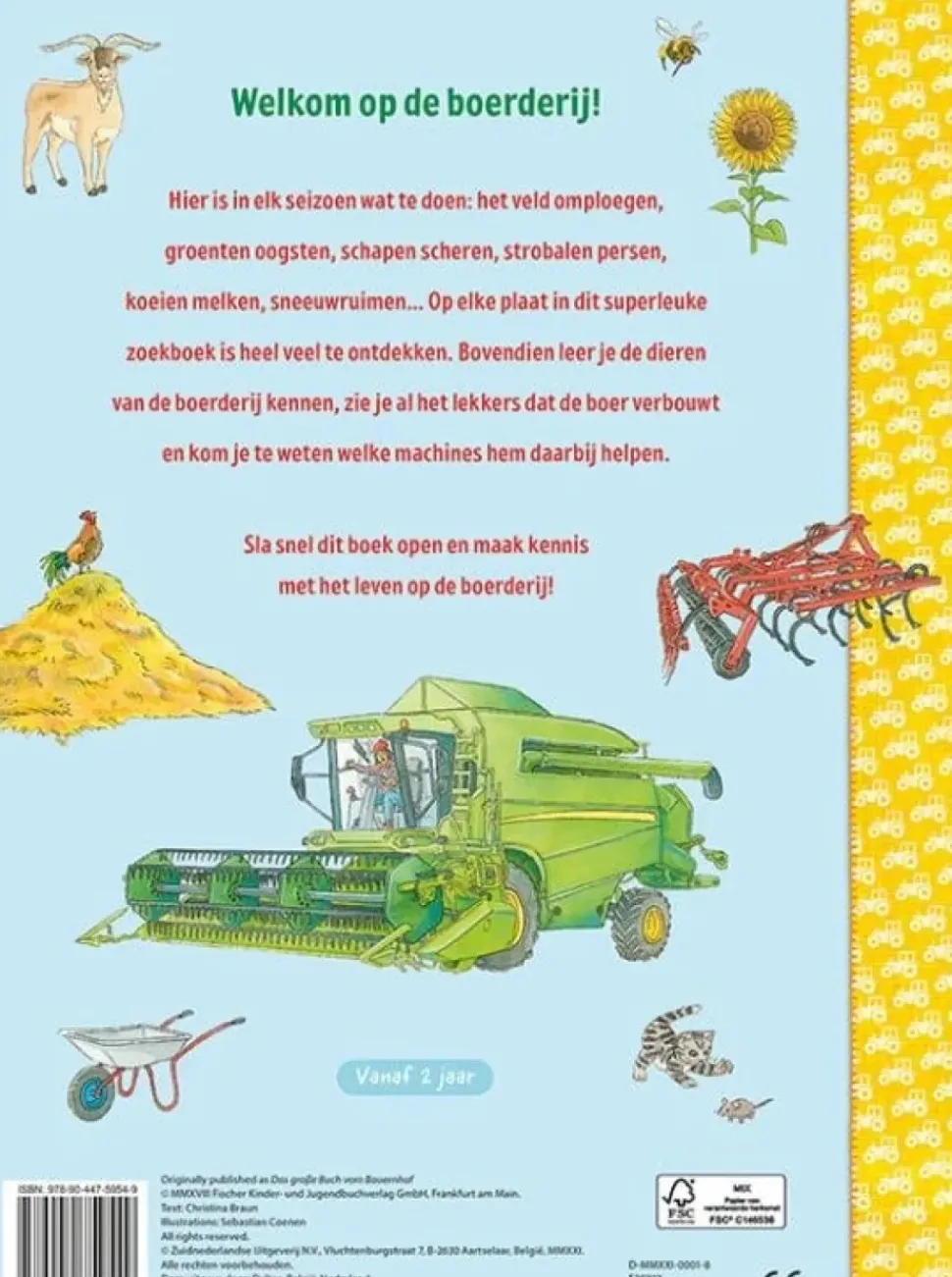 Kijk- en zoekboek - Op de boerderij