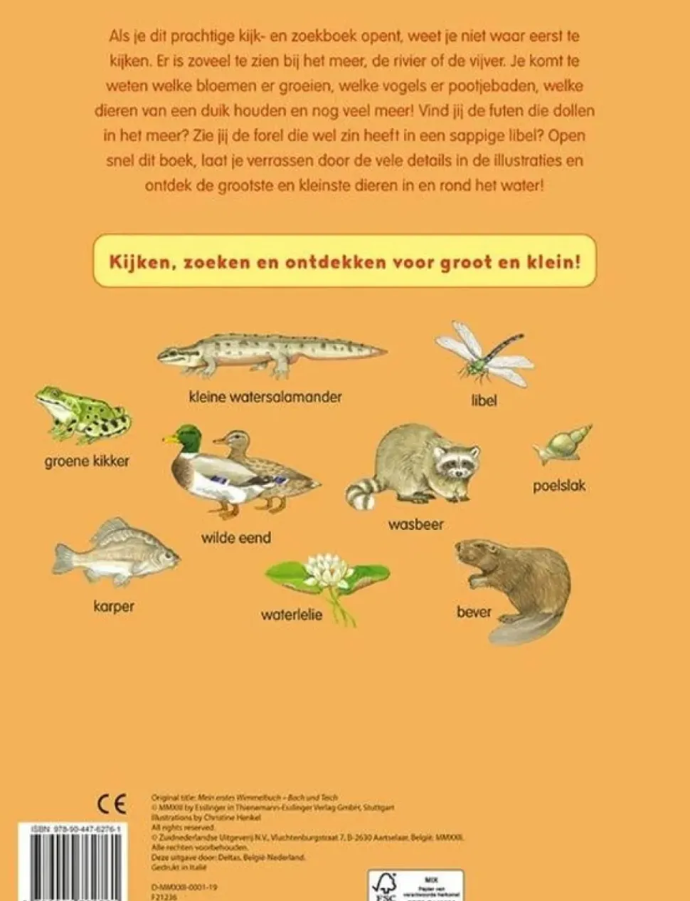 Kijk- en zoekboek bij het water