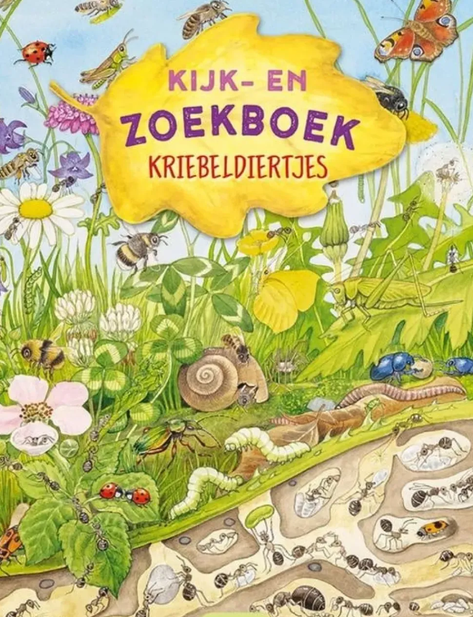 Kijk- en zoekboek Kriebeldiertjes