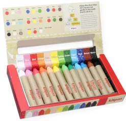 Kitpas Rijstwax (Raam)Krijt Medium Set 12-delig