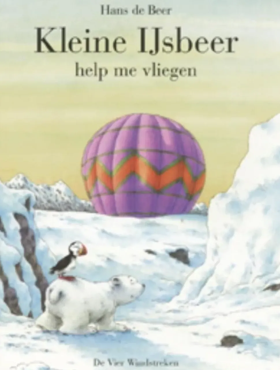 Kleine ijsbeer help me vliegen