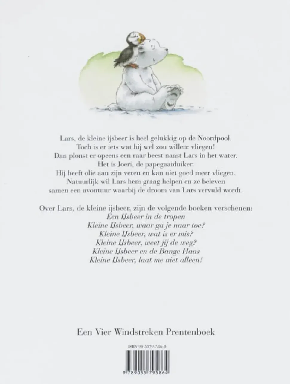 Kleine ijsbeer help me vliegen