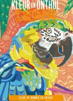 Kleur & onthul | Dieren