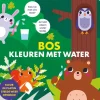 Kleuren met water Bos