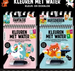 Kleuren met Water Huisdieren