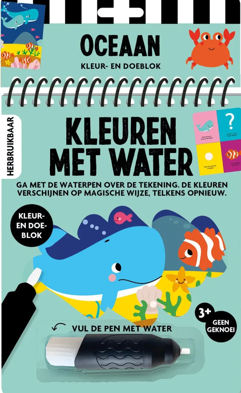 Kleuren met Water Oceaan