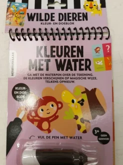 Kleuren met Water Wilde Dieren