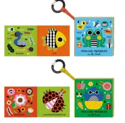 Knisperboek Vrolijke Vriendjes (met ring)