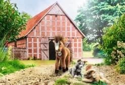 Knuffel Konijn Schnucki Beige 24 cm