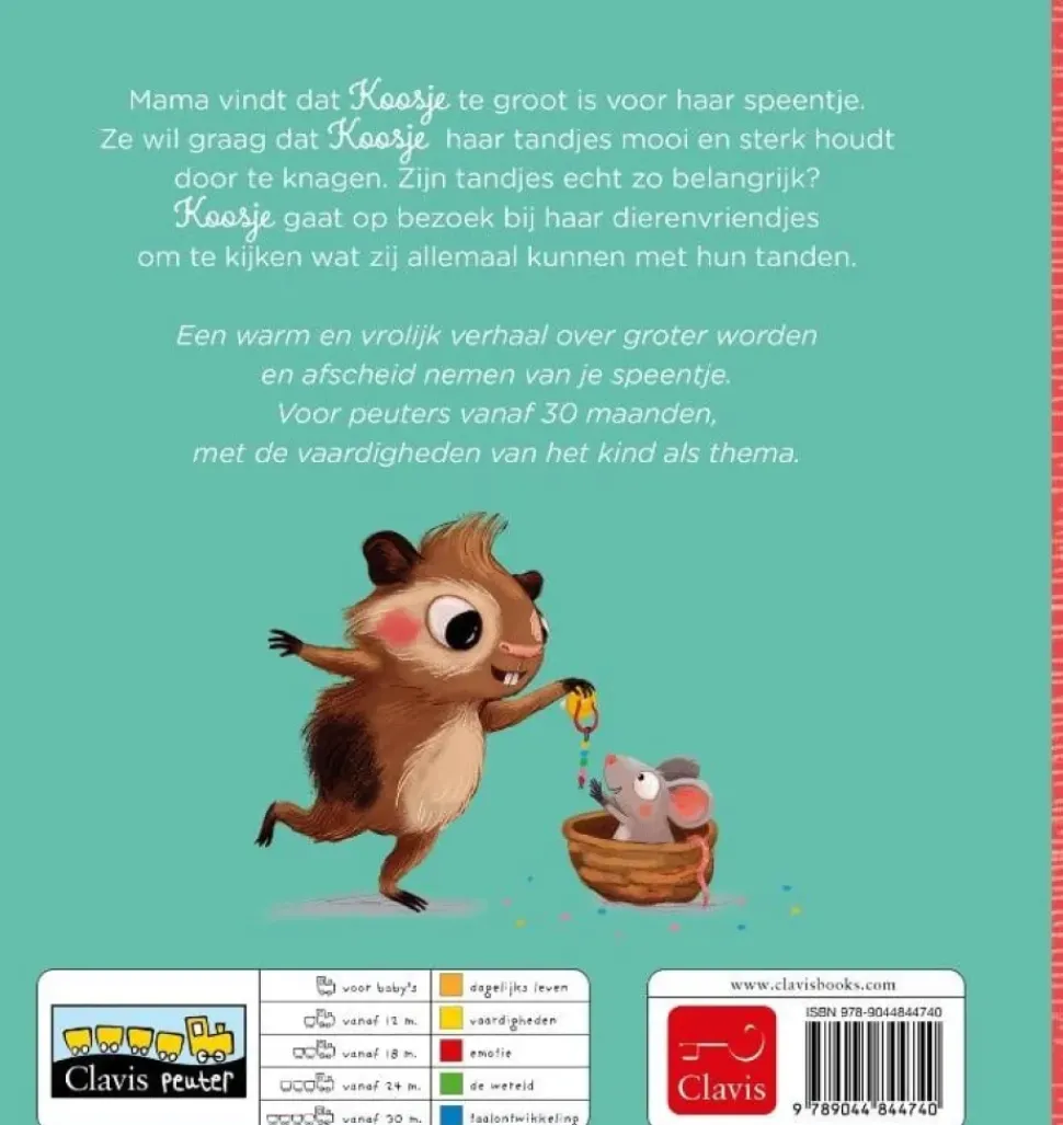 Koosje heeft een speentje