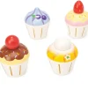 Le Toy Van Cupcakes Set 4-delig