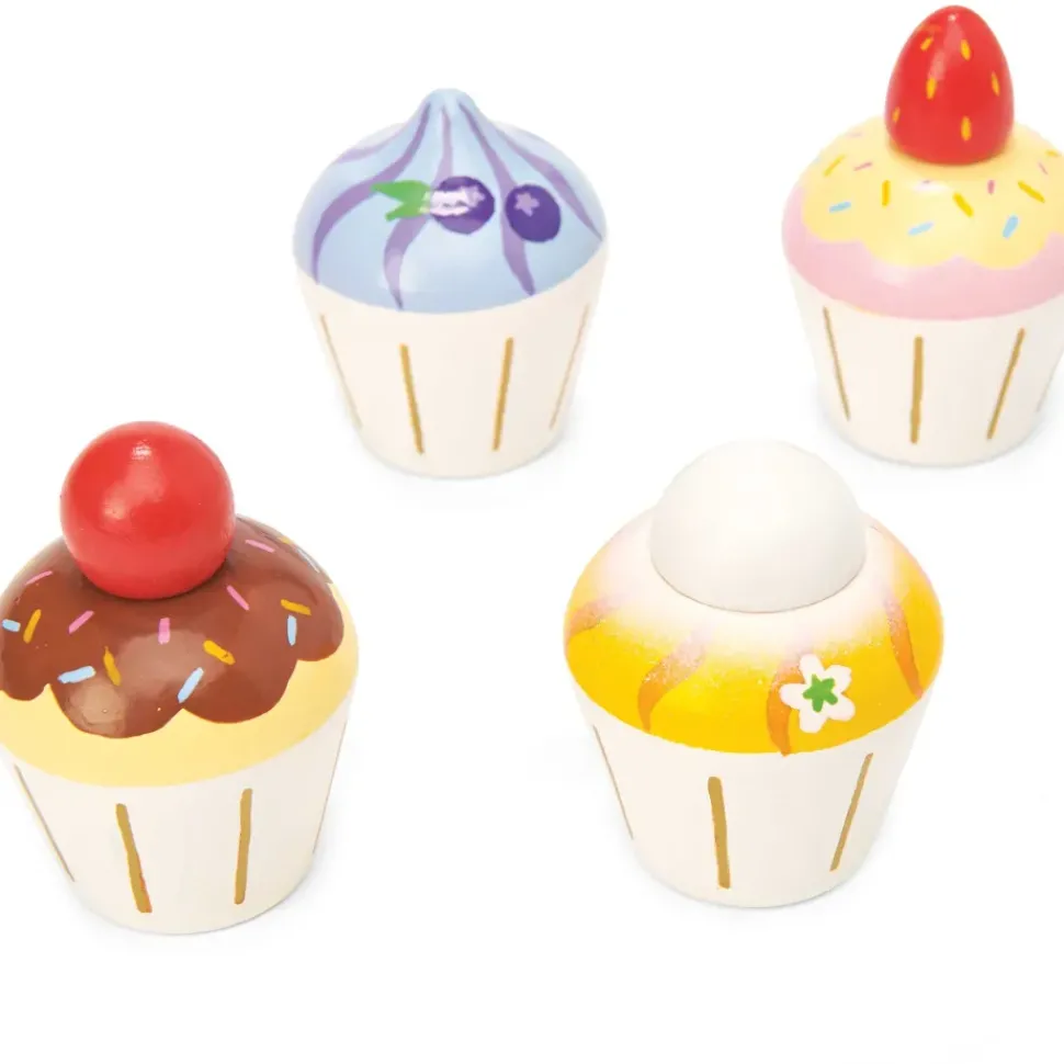 Le Toy Van Cupcakes Set 4-delig