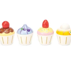Le Toy Van Cupcakes Set 4-delig