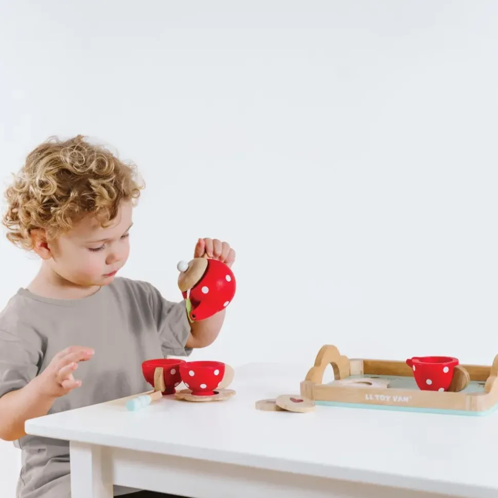 Le Toy Van Theeservies Inclusief Dienblad Hout