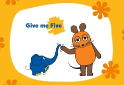 Limundo Motief Give me Five Wandlamp Rechthoekig