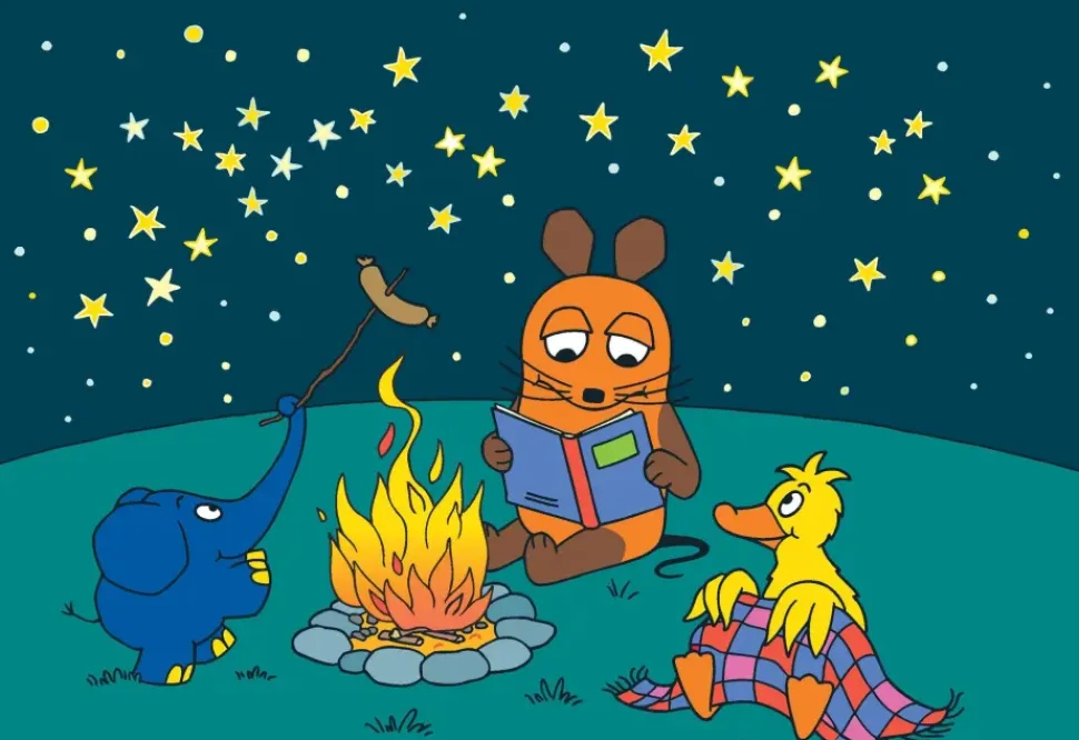 Limundo Motief Kampvuur Wandlamp Rechthoekig