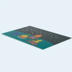 Limundo Motief Kampvuur Wandlamp Rechthoekig