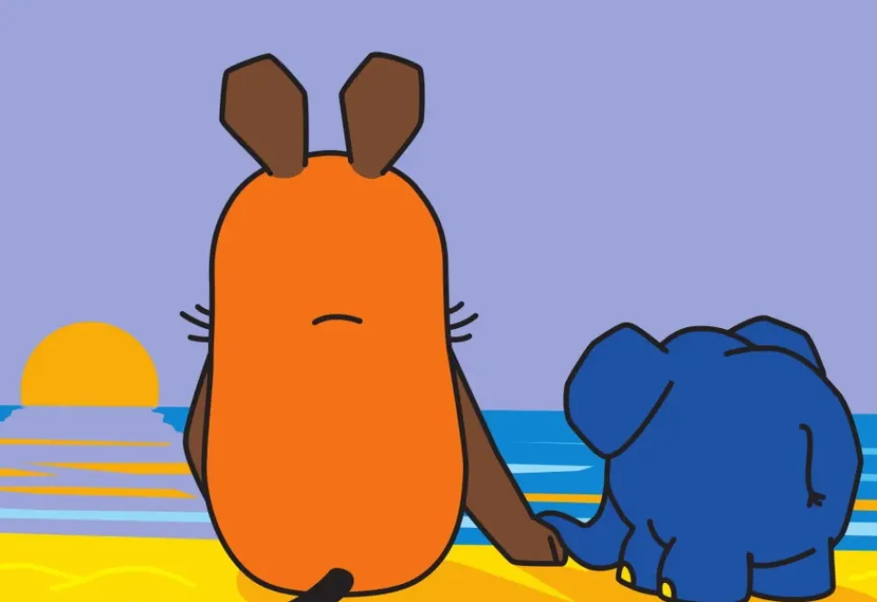 Limundo Motief Zonsondergang Wandlamp Rechthoekig