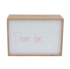 Limundo Wandlamp Rechthoekig Draw Here Beuken Hout