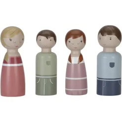 Little Dutch Aanvulset Poppenhuis Familia Rosa Hout