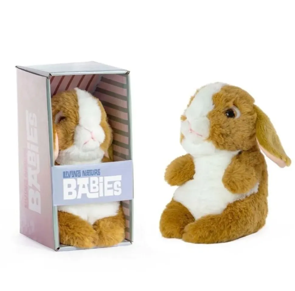 Living Nature Knuffel Babies Konijn 17 cm