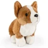 Living Nature Knuffel Hond Corgi Zittend