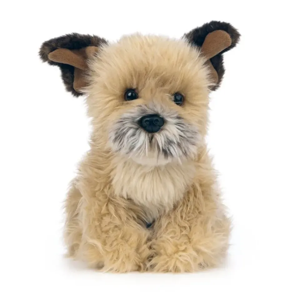 Living Nature Knuffel Hond Border Terrier 20 cm