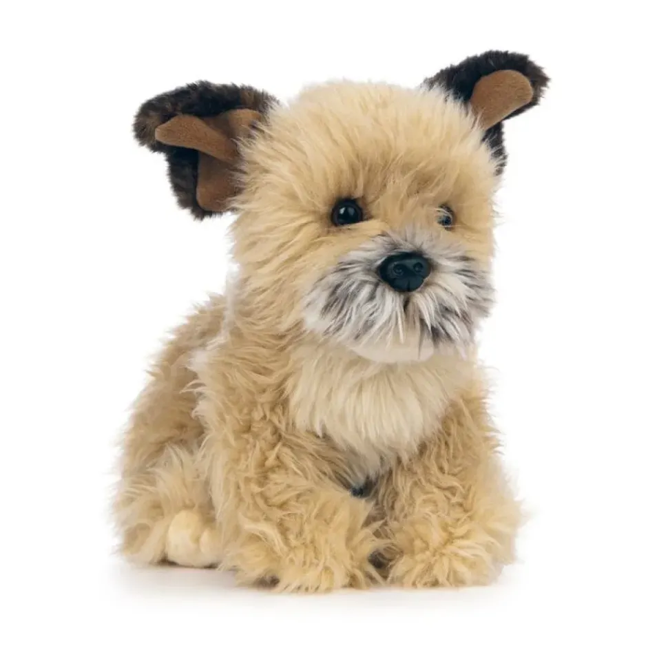 Living Nature Knuffel Hond Border Terrier 20 cm