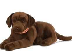 Living Nature Knuffel Hond Labrador Chocoladebruin