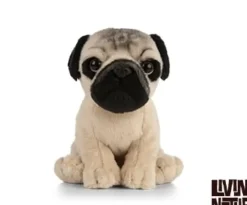 Living Nature Knuffel Hond Mopshond Puppy