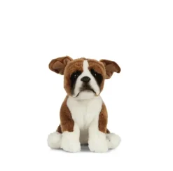 Living Nature Knuffel Hond Boxer Zittend 20 cm